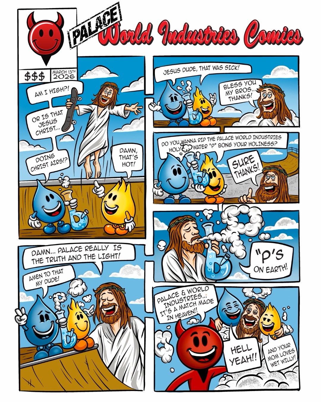 【2026年 3/14 発売】Palace Skateboards × World Industries 2026 SS week 6 (パレス スケートボード ワールド・インダストリーズ)