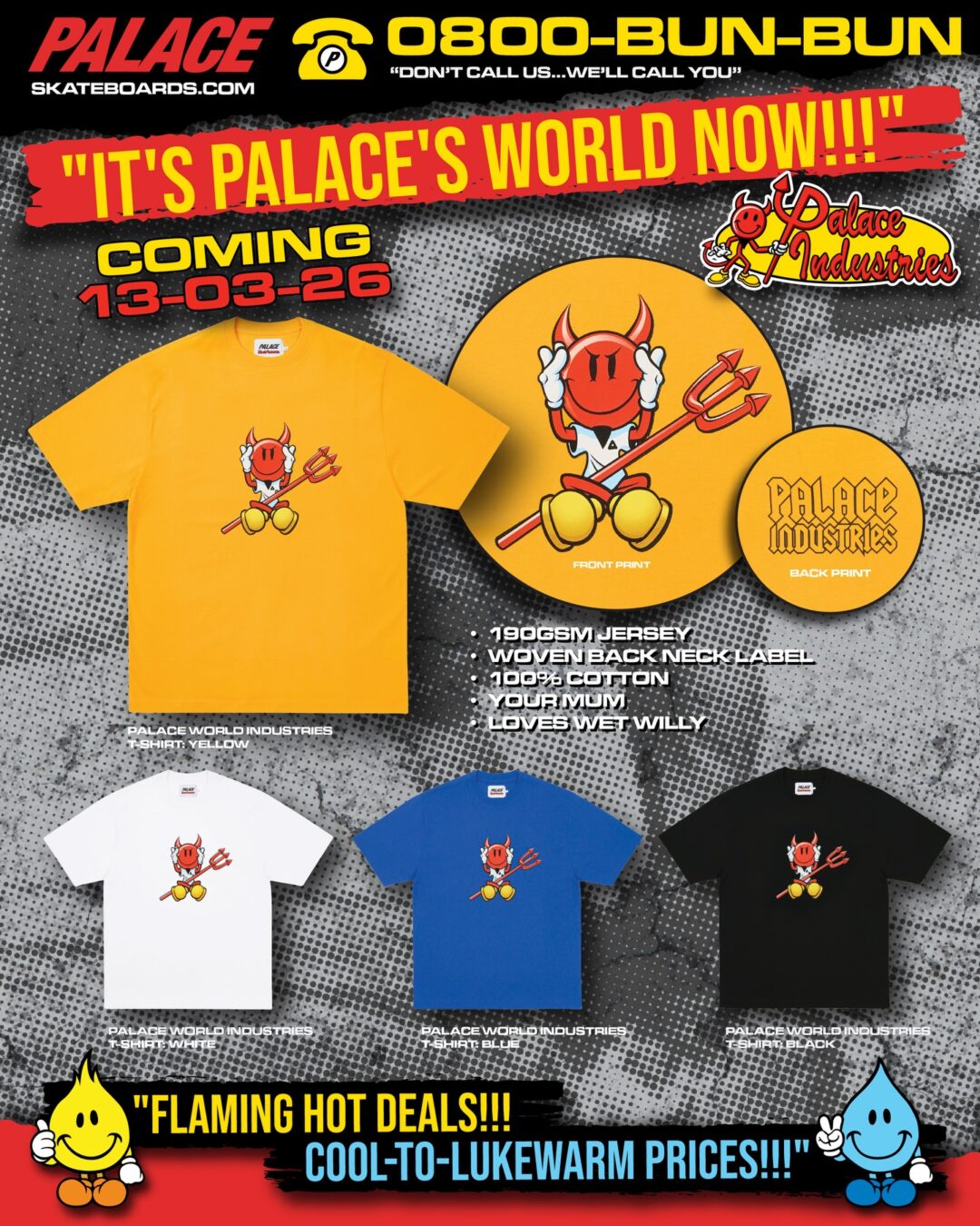 【2026年 3/14 発売】Palace Skateboards × World Industries 2026 SS week 6 (パレス スケートボード ワールド・インダストリーズ)