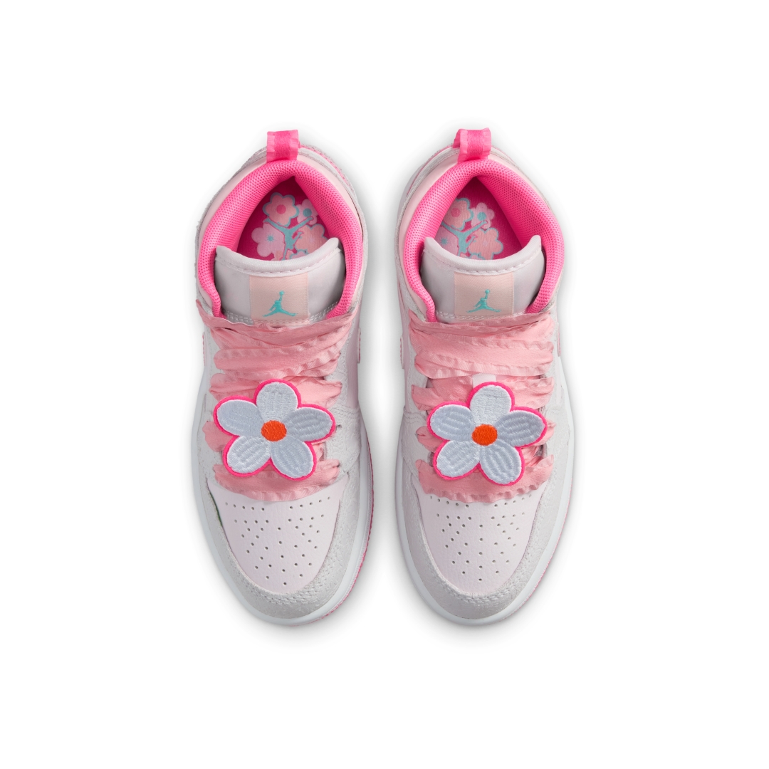 【2026年 発売予定】NIKE GS AIR JORDAN 1 MID “Pink Bloom” (ナイキ エア ジョーダン ミッド “ピンクブルーム”) [II0591-001]