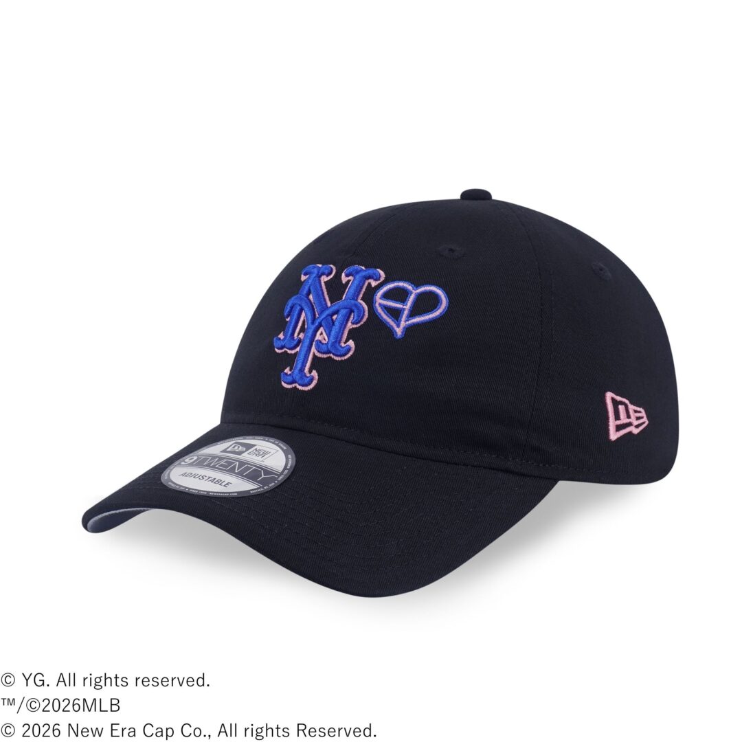 BLACKPINK × MLB × New Era トリプルコラボキャップが2026年 3/18 & 3/23 発売 (ブラックピンク エムエルビー ニューエラ)