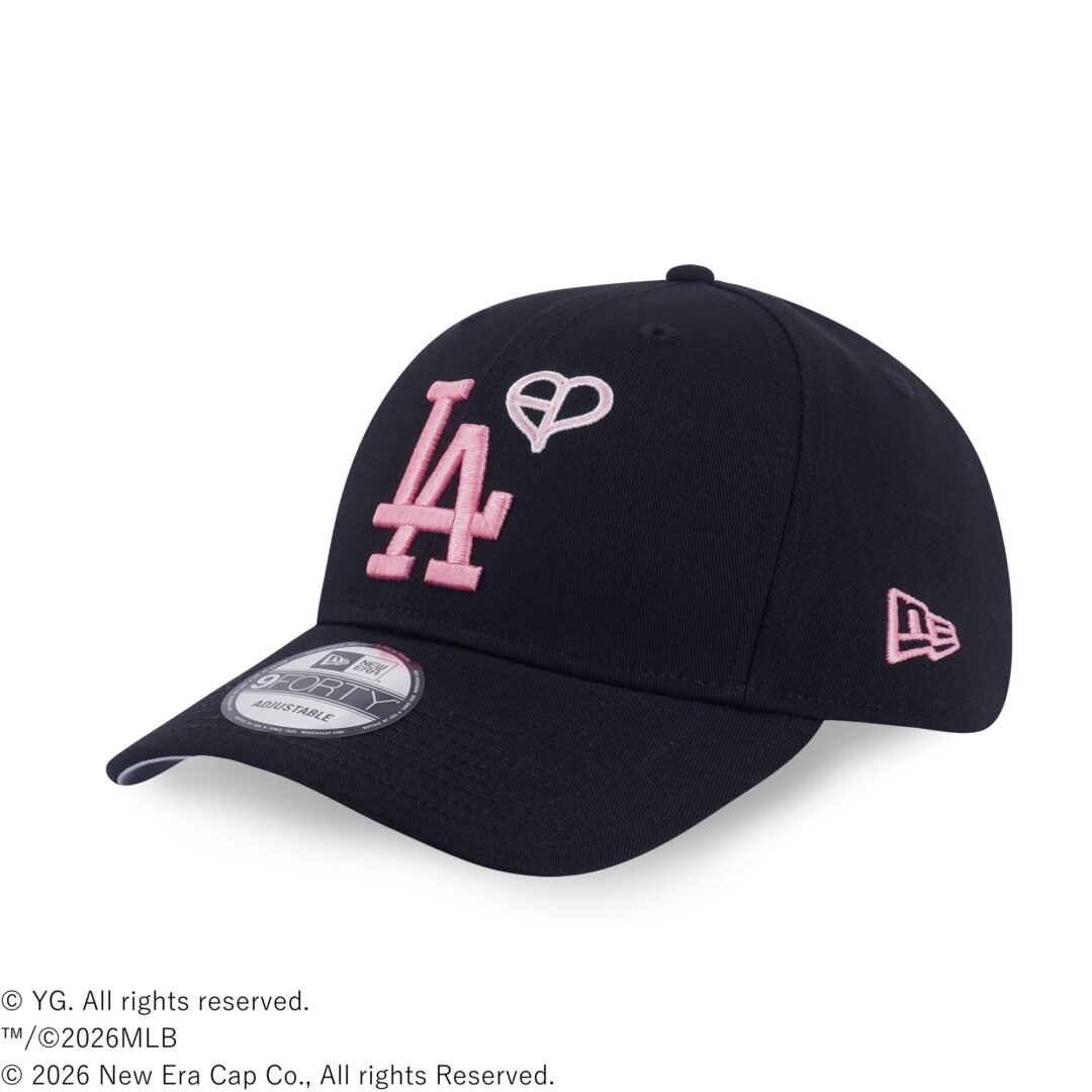 BLACKPINK × MLB × New Era トリプルコラボキャップが2026年 3/18 & 3/23 発売 (ブラックピンク エムエルビー ニューエラ)