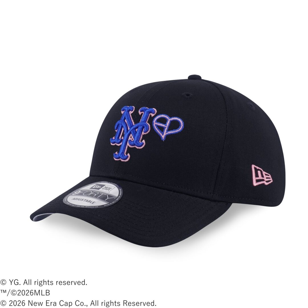 BLACKPINK × MLB × New Era トリプルコラボキャップが2026年 3/18 & 3/23 発売 (ブラックピンク エムエルビー ニューエラ)
