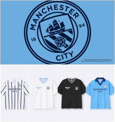 GU × マンチェスター・シティ・フットボールクラブ コラボ第2弾が2026年 5/11 発売 (ジーユー Manchester City Football Club)