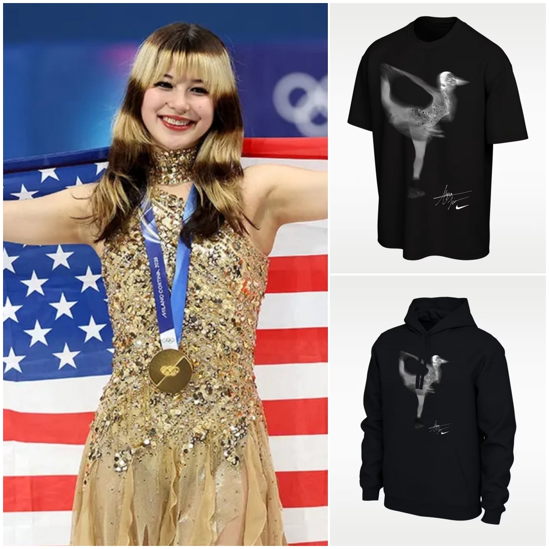 「Alysa Liu / アリサ・リュウ」× NIKE コラボアパレルが2026年 4/30 発売予定 (ナイキ) [JF1678-010/JF1679-010]