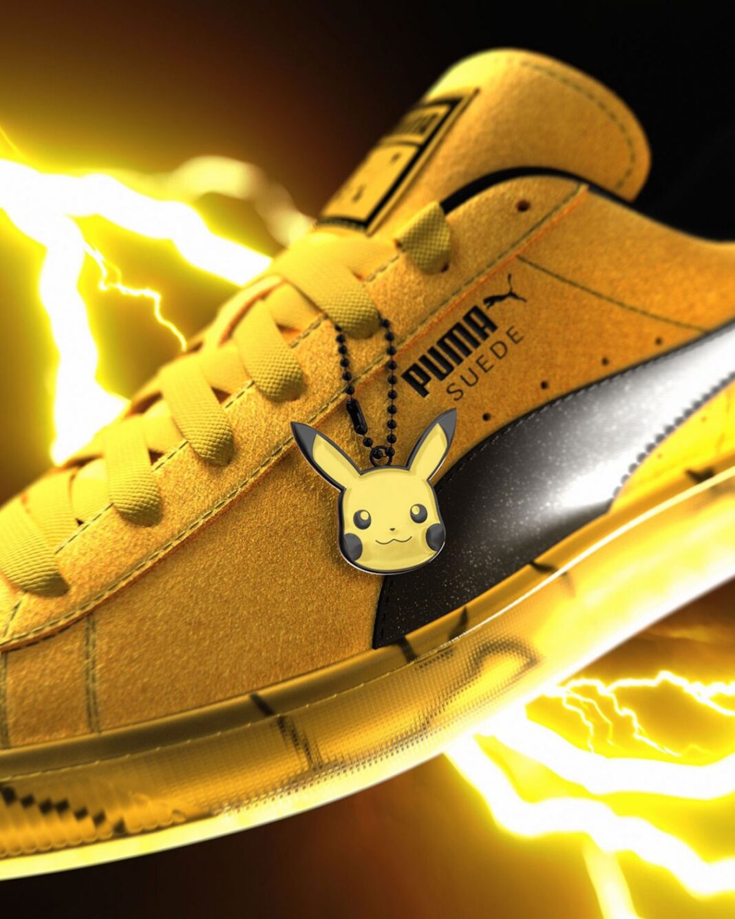 【2026年 8/13 発売】Pokemon × PUMA SUEDE “Pikachu” (ポケモン プーマ ピカチュウ スエード) [407020-01]
