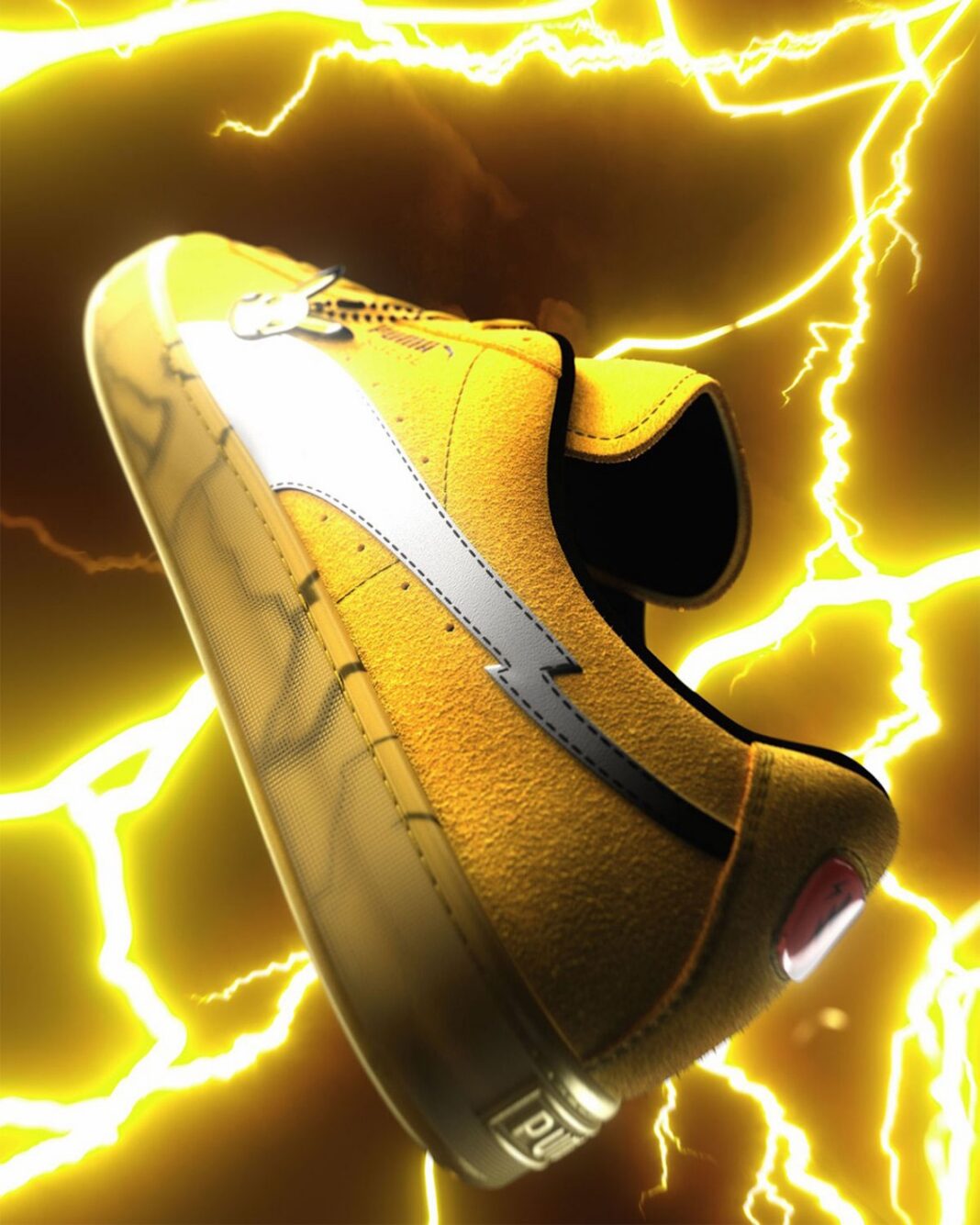 【2026年 8/13 発売】Pokemon × PUMA SUEDE “Pikachu” (ポケモン プーマ ピカチュウ スエード) [407020-01]