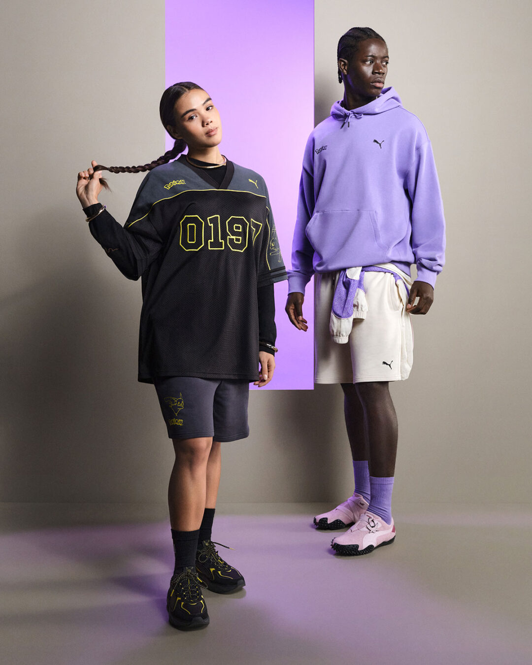 Pokemon × PUMA 2026 SS コラボコレクションが4/2 発売 (ポケモン プーマ ピカチュウ SUEDE スエード) [407020-01]