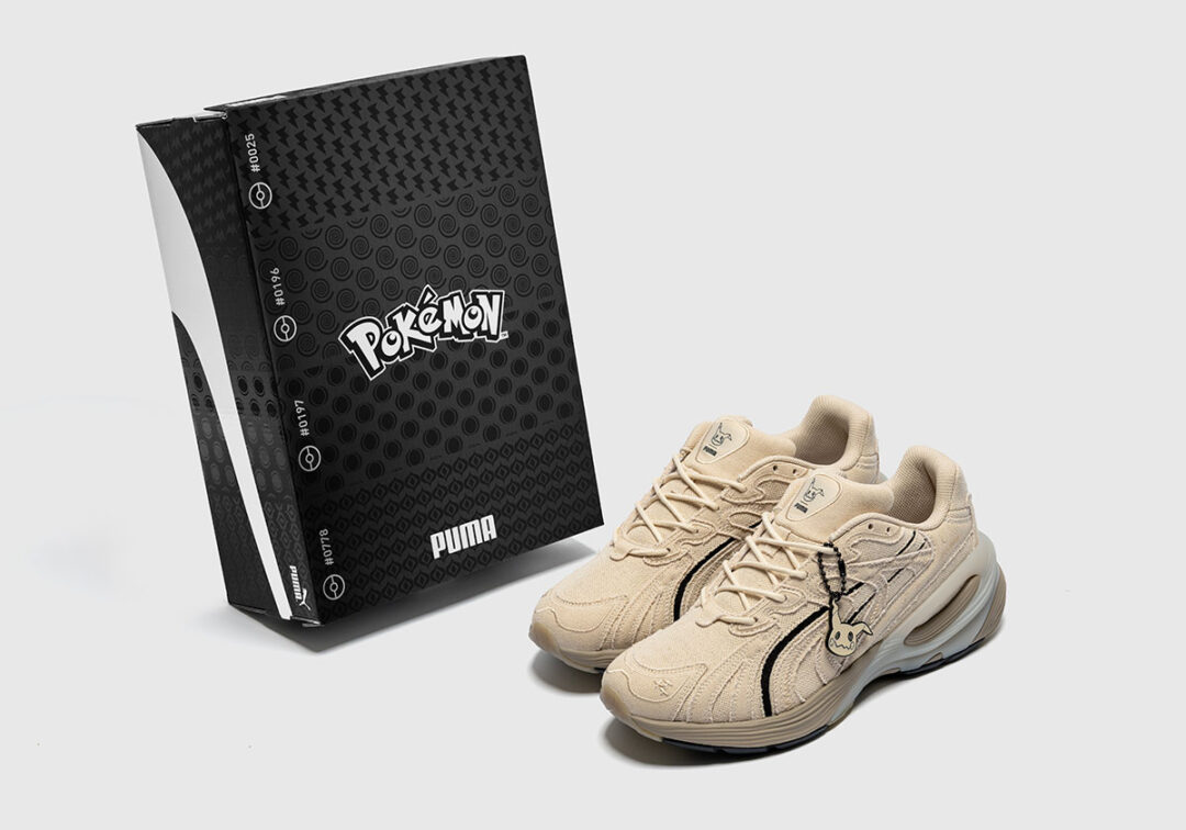 Pokemon × PUMA 2026 SS コラボコレクションが4/2 発売 (ポケモン プーマ ピカチュウ SUEDE スエード) [407020-01]
