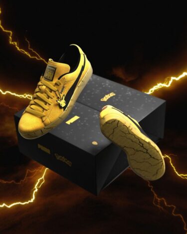 Pokemon × PUMA SUEDE "Pikachu"が海外 2026年 7/25 発売 (ポケモン プーマ ピカチュウ スエード) [407020-01]
