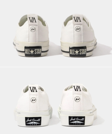 【2026年 3/10 発売】「V.A.限定」FRAGMENT × CONVERSE JACK PURCELL 1935 & ALL STAR AGED OX “White” (フラグメント コンバース ジャックパーセル オールスター)