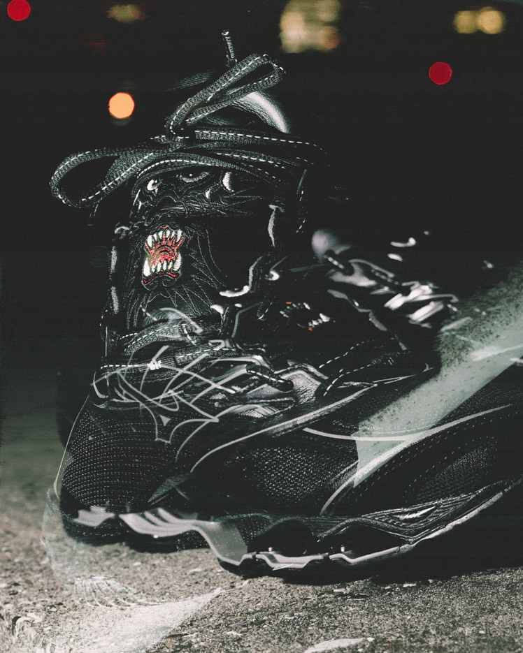 【2026年 4/10 発売】Maharishi × Mizuno WAVE PROPHECY LS (マハリシ ミズノ ウェーブ プロフェシー) [D1GD2617-01]