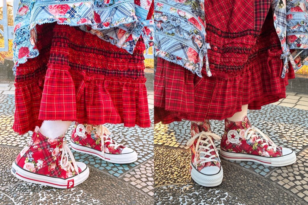 【2026年 4/1 発売】PINK HOUSE × CONVERSE ALL STAR (R) HI (ピンクハウス コンバース オールスター)