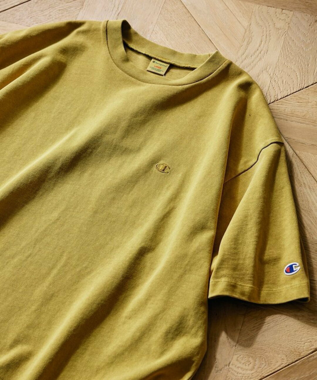 FREAK’S STORE × Champion 2026 SS 別注 “ピグメント ワンポイント Tシャツ”が4月上旬 発売 (フリークスストア チャンピオン)