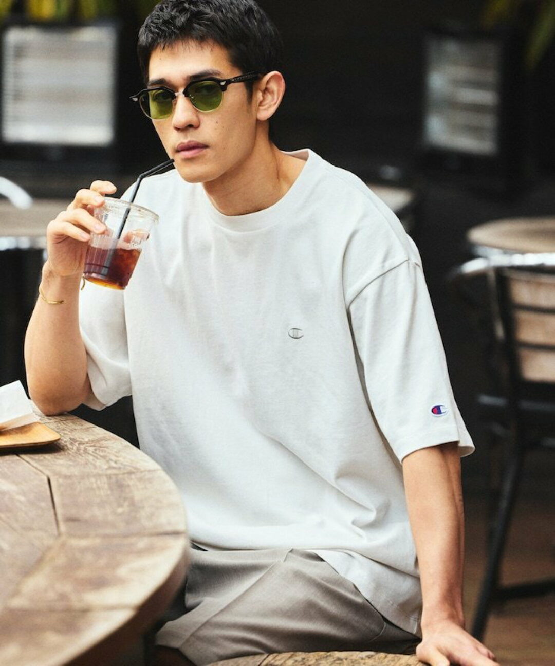 FREAK’S STORE × Champion 2026 SS 別注 “ピグメント ワンポイント Tシャツ”が4月上旬 発売 (フリークスストア チャンピオン)