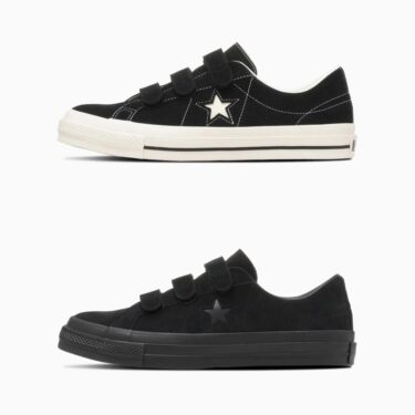 【2026年 3/19 発売】CONVERSE ONE STAR SUEDE V-3 “Black/Black Monocherome” (コンバース ワンスター スエード “ブラック/モノクローム”) [33702990/33702991]