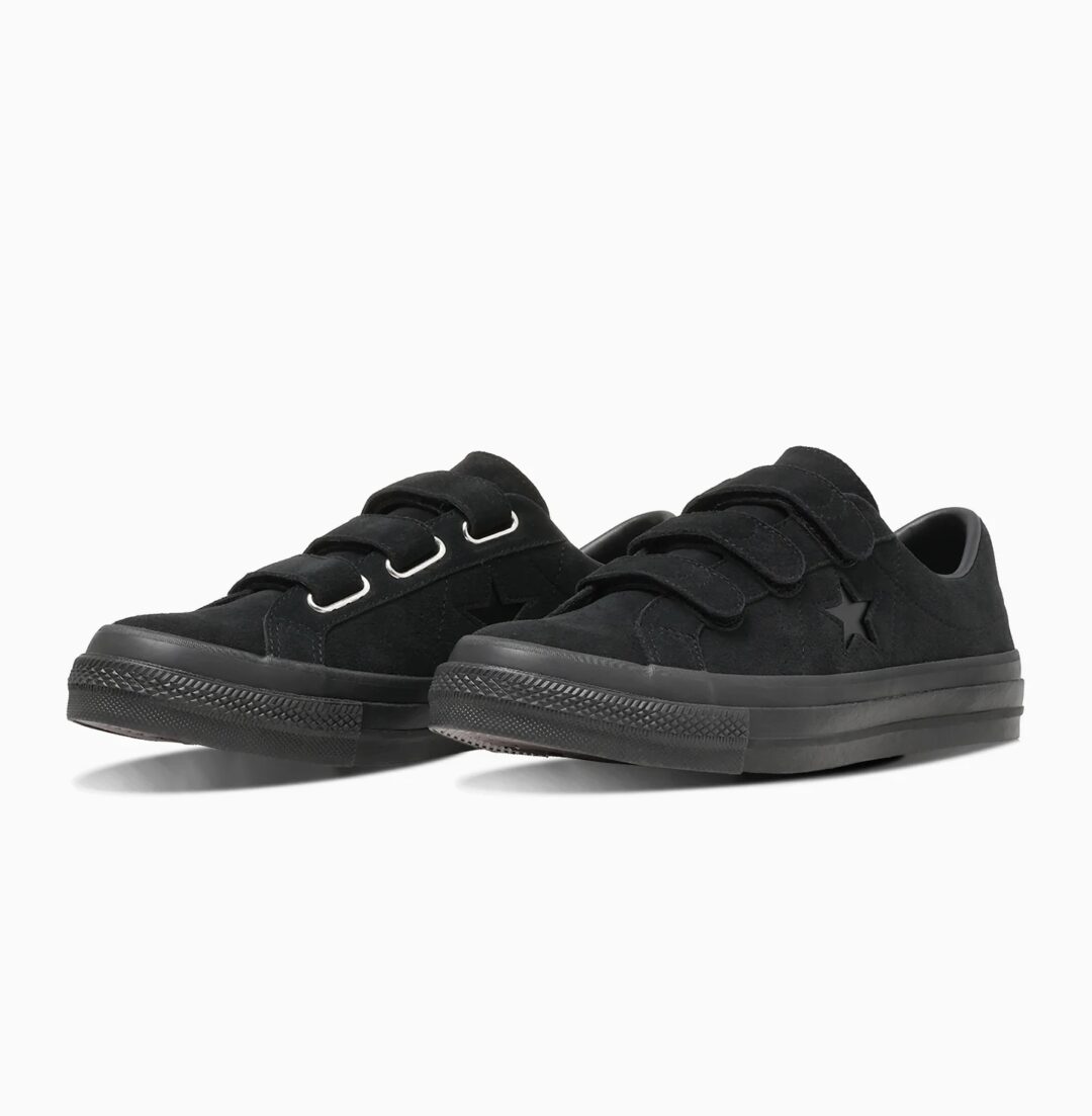 【2026年 3/19 発売】CONVERSE ONE STAR SUEDE V-3 “Black/Black Monocherome” (コンバース ワンスター スエード “ブラック/モノクローム”) [33702990/33702991]