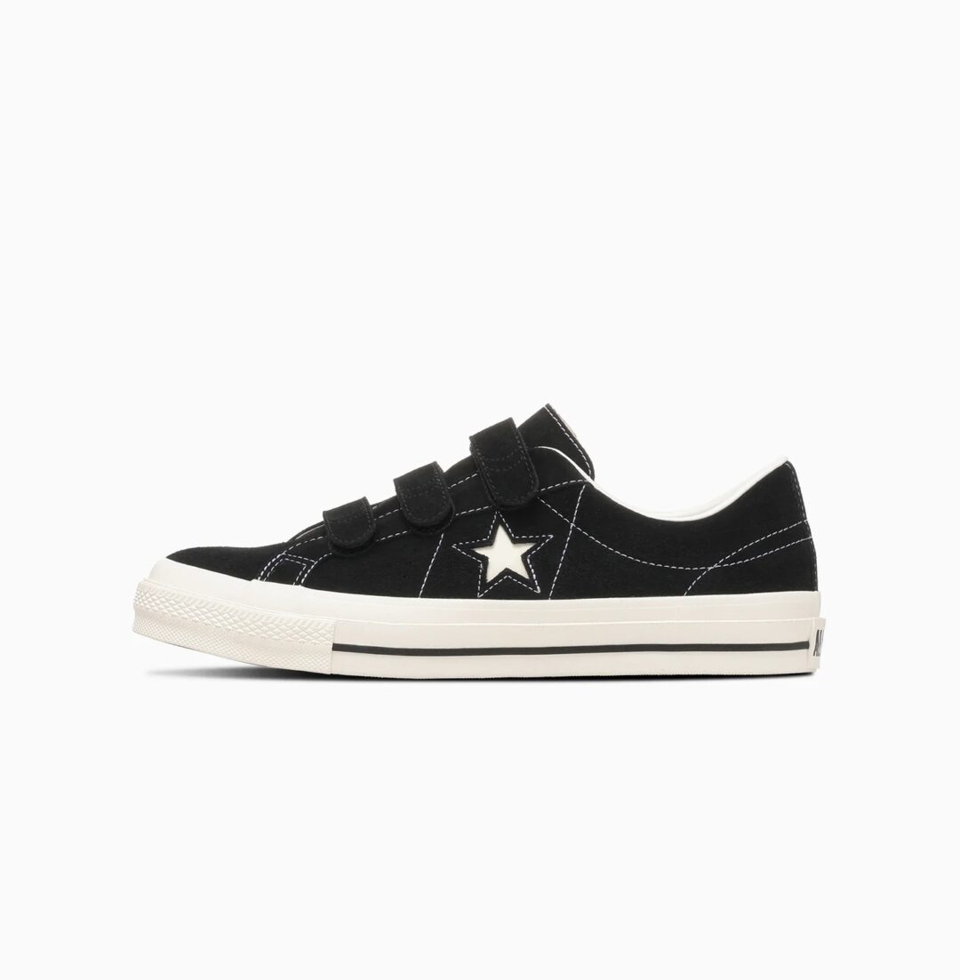 【2026年 3/19 発売】CONVERSE ONE STAR SUEDE V-3 “Black/Black Monocherome” (コンバース ワンスター スエード “ブラック/モノクローム”) [33702990/33702991]