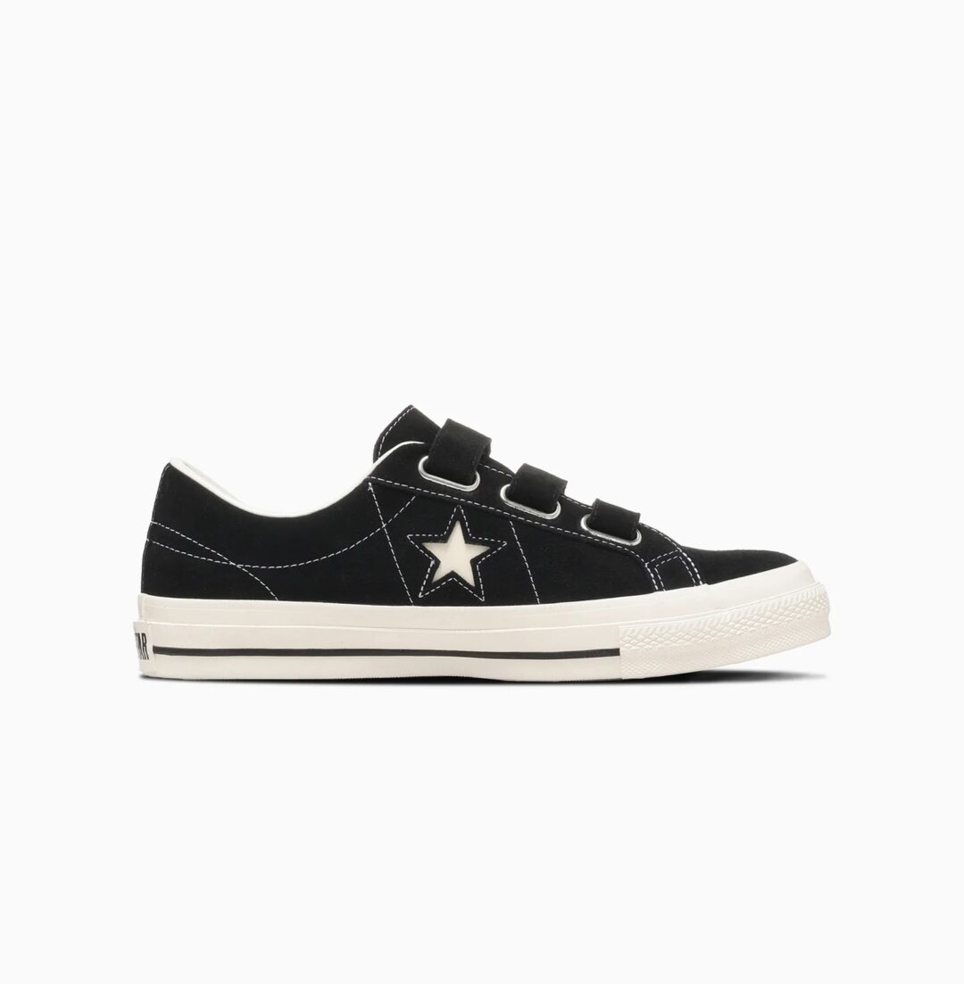 【2026年 3/19 発売】CONVERSE ONE STAR SUEDE V-3 “Black/Black Monocherome” (コンバース ワンスター スエード “ブラック/モノクローム”) [33702990/33702991]