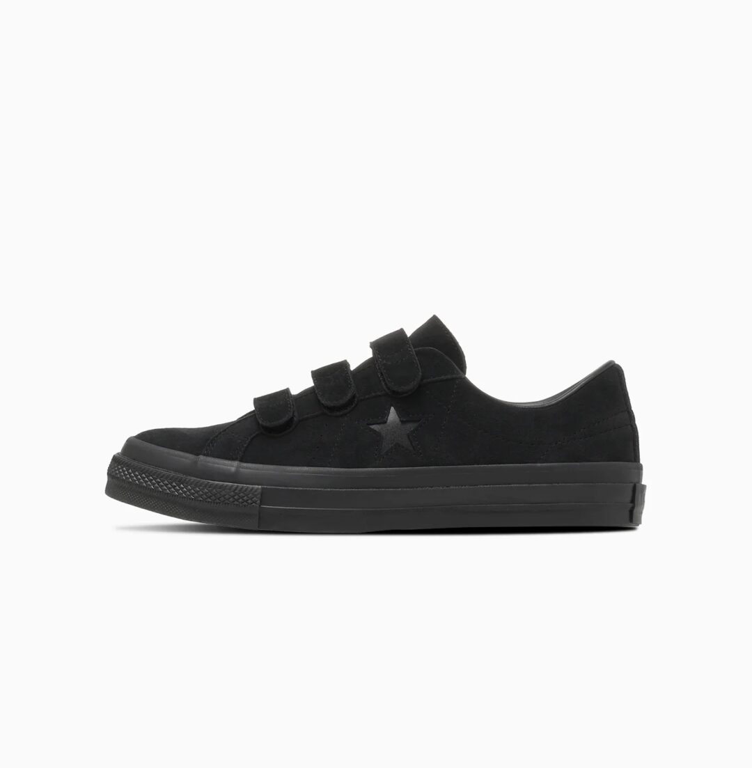 【2026年 3/19 発売】CONVERSE ONE STAR SUEDE V-3 “Black/Black Monocherome” (コンバース ワンスター スエード “ブラック/モノクローム”) [33702990/33702991]