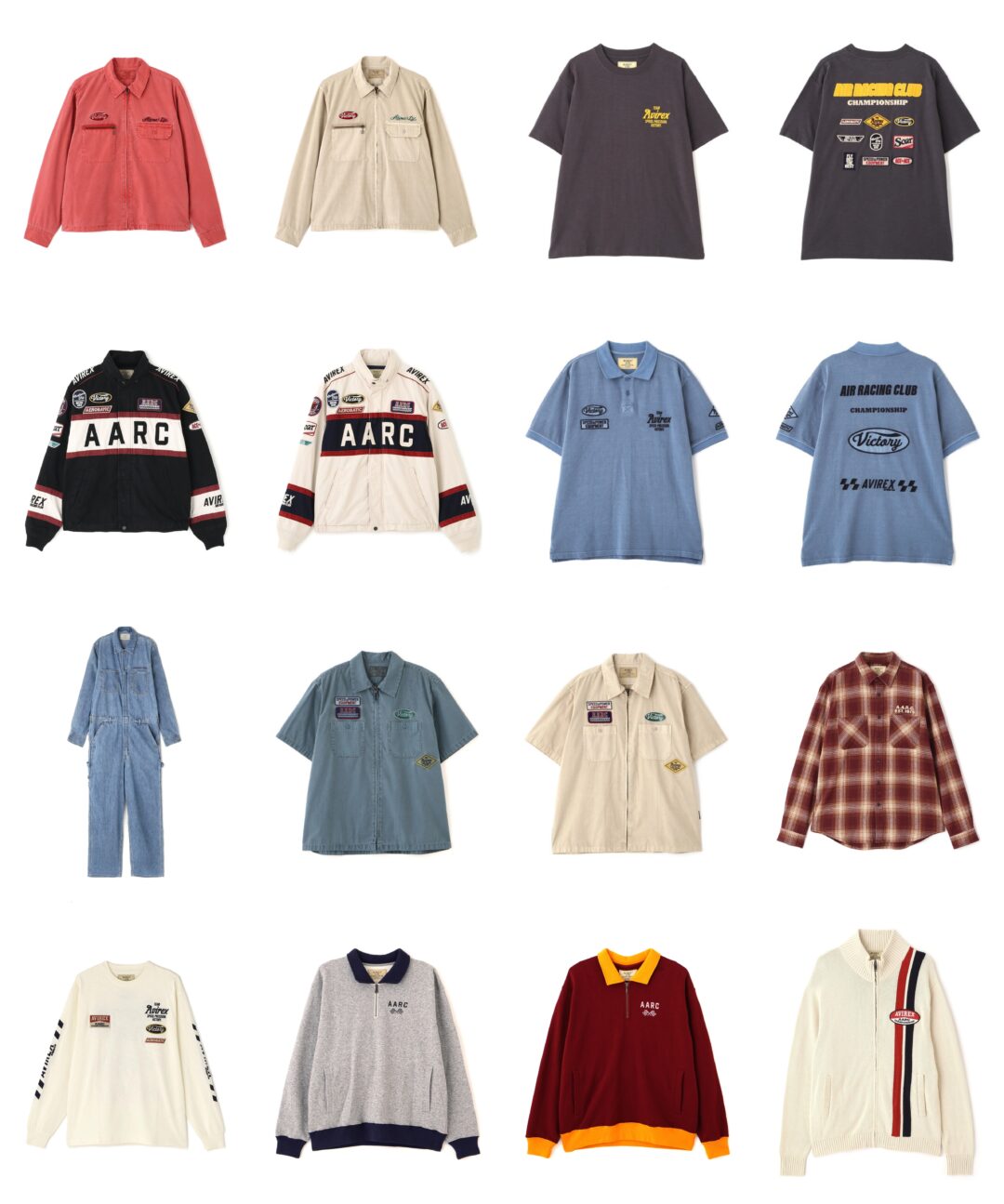 AVIREX AIR RACING CLUB 2026 SPRING COLLECTION Vol.2が発売 (アヴィレックス エア レーシング クラブ 2026年 春/スプリング コレクション)