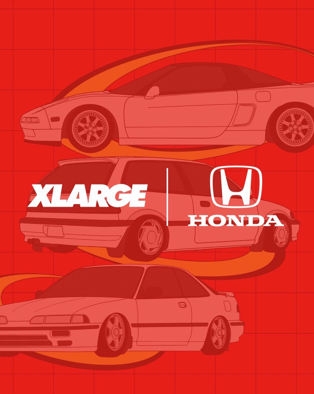 XLARGE × Honda 2026 SS 最新コラボが5/2 発売 (エクストララージ ホンダ)