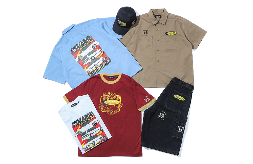 XLARGE × Honda 2026 SS 最新コラボが5/2 発売 ​(エクストララージ ホンダ)