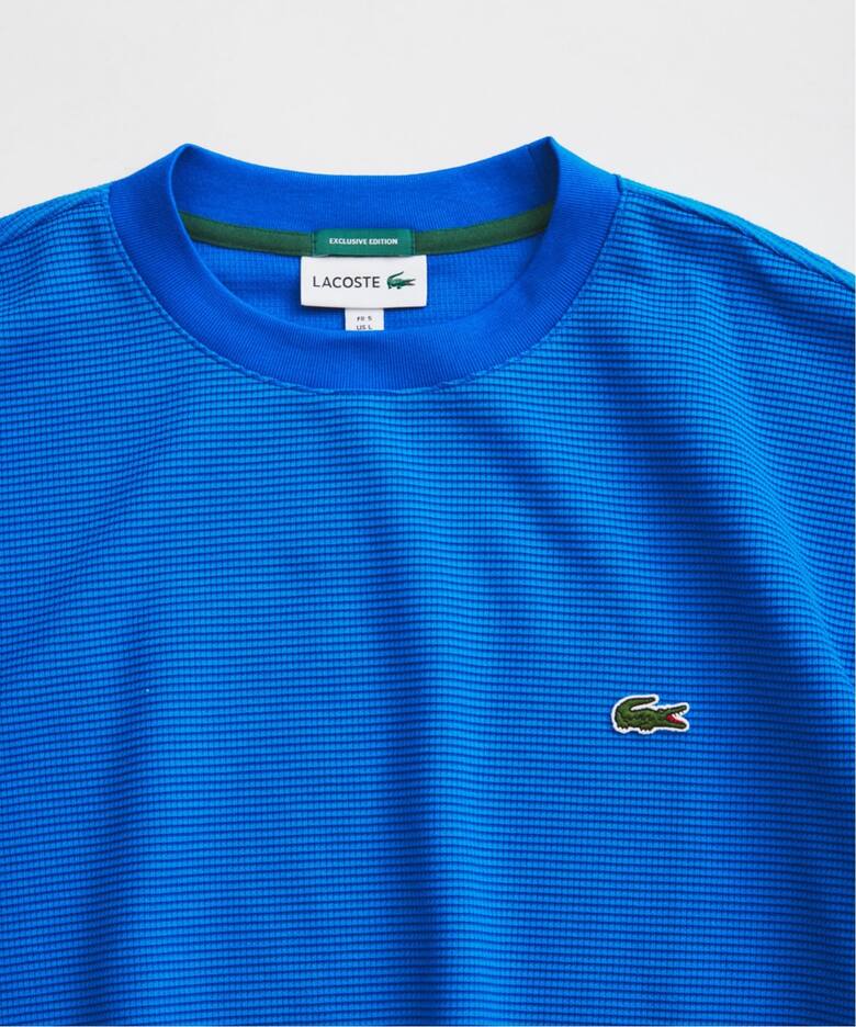 JOURNAL STANDARD relume × LACOSTE 2026 SS 別注 “ヘビーピケ Tシャツ”が4月中旬 発売 (ジャーナル スタンダード ラコステ)