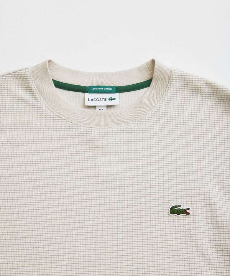 JOURNAL STANDARD relume × LACOSTE 2026 SS 別注 “ヘビーピケ Tシャツ”が4月中旬 発売 (ジャーナル スタンダード ラコステ)