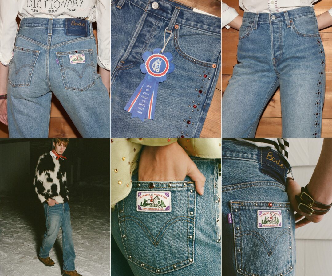 Bode x Levi's 2026 SS "バレルレーサー・ジーンズ"が4/3 & 4/10 発売 (ボーディ リーバイス)