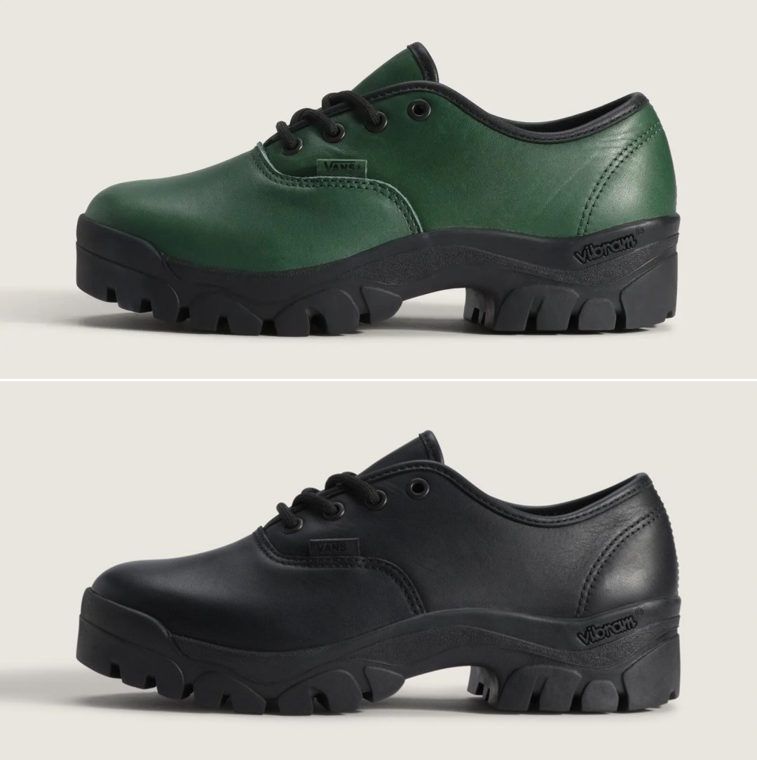 【2026年 3/13 発売】VANS OTW AUTHENTIC OXFORD "HORWEEN BLACK/HORWEEN DARK GREEN" (バンズ オーセンティック オックスフォード) [VN000EJDBLA/VN000EJDDRK]