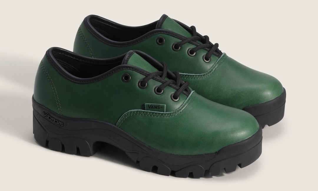 【2026年 3/13 発売】VANS OTW AUTHENTIC OXFORD “HORWEEN BLACK/HORWEEN DARK GREEN” (バンズ オーセンティック オックスフォード) [VN000EJDBLA/VN000EJDDRK]