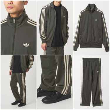 adidas Originals / green label relaxing EXCLUSIVE “FIREBIRD Track Top & Pnats”の新色 "Charcoal Gray"が発売 (アディダス オリジナルス グリーンレーベル リラクシング) [KE1641/KE1647]