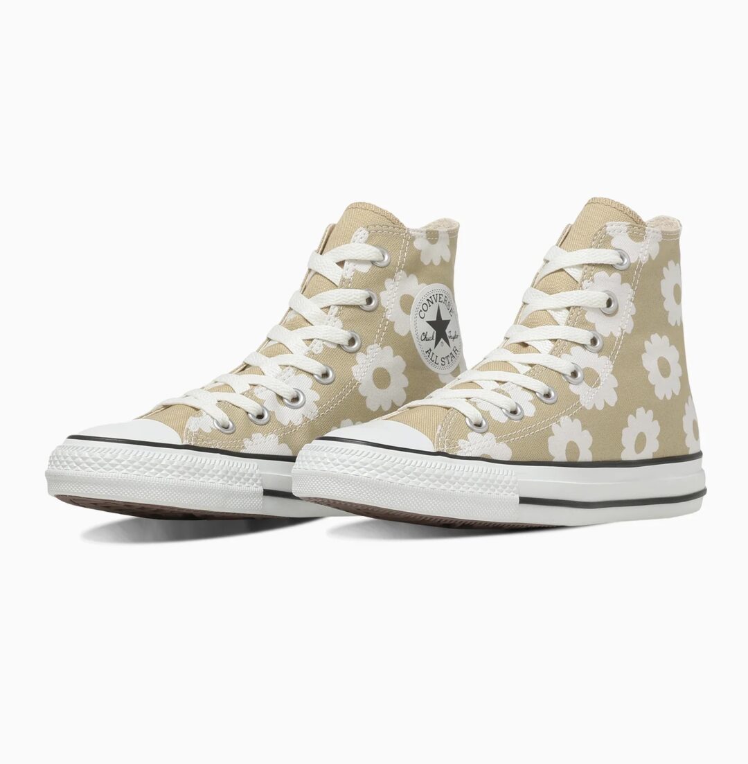 【2026年 3/24 発売】リニューアルスペックを採用した CONVERSE ALL STAR FLOWERPRINT HI (コンバース オールスター フラワープリント) [31318120/31318121/31318122]