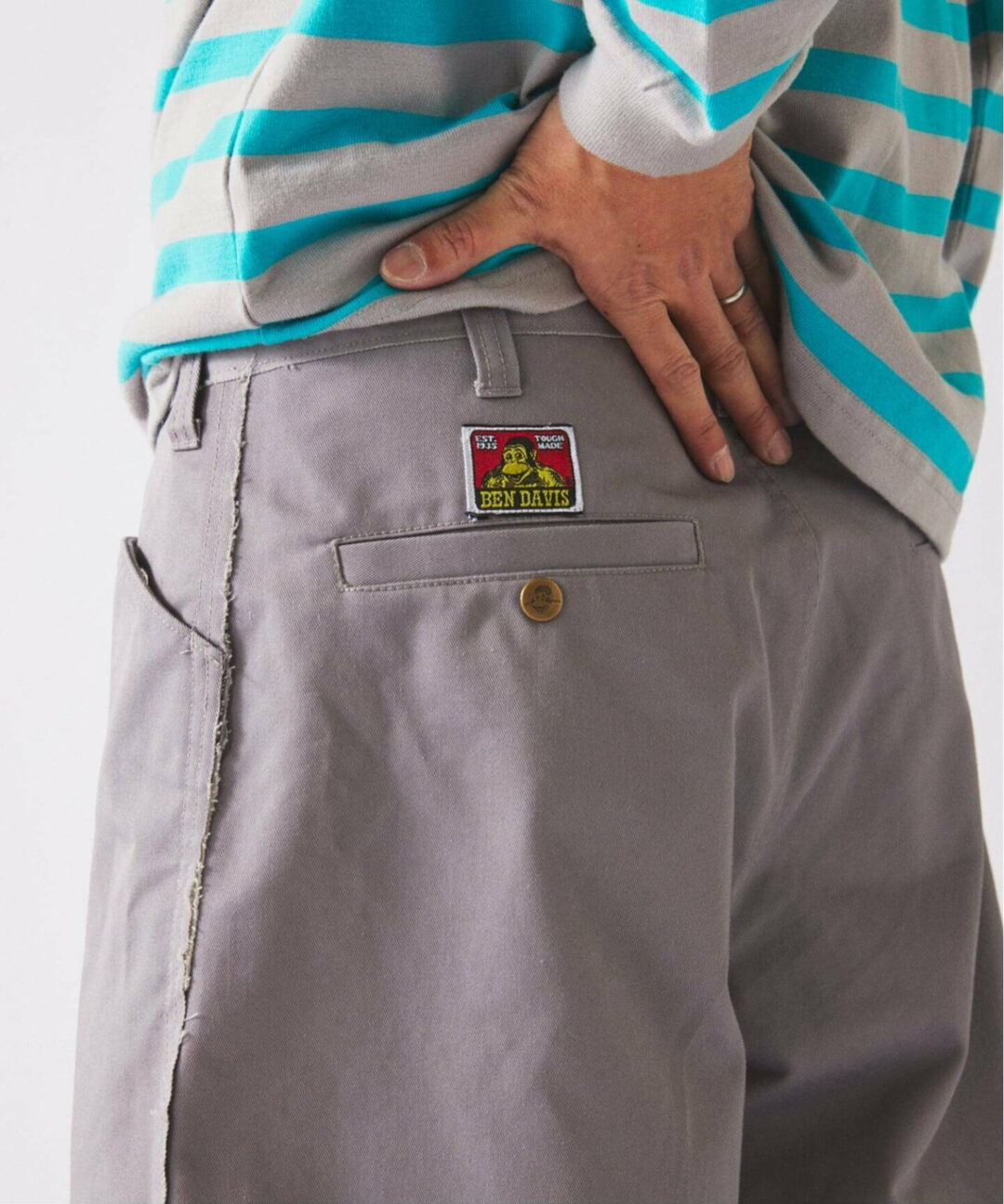 JOURNAL STANDARD relume × BEN DAVIS 2026 SS 別注 “3/4 スリークォーター ワークパンツ”が4月中旬 発売 (ジャーナルスタンダード ベンデイビス)