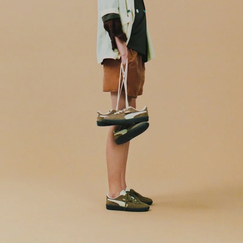 【2026年 5月上旬 発売】green label relaxing × PUMA PALERMO “Totally Taupe” (グリーンレーベル リラクシング プーマ パレルモ “モカ”)