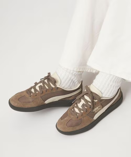 【2026年 5月上旬 発売】green label relaxing × PUMA PALERMO “Totally Taupe” (グリーンレーベル リラクシング プーマ パレルモ “モカ”)