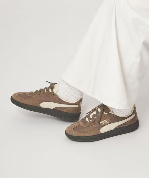【2026年 5月上旬 発売】green label relaxing × PUMA PALERMO “Totally Taupe” (グリーンレーベル リラクシング プーマ パレルモ “モカ”)