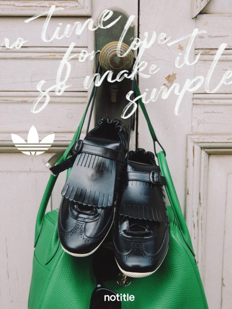 近日発売】NOTITLE × adidas Originals 2026 SS Changle “Love in