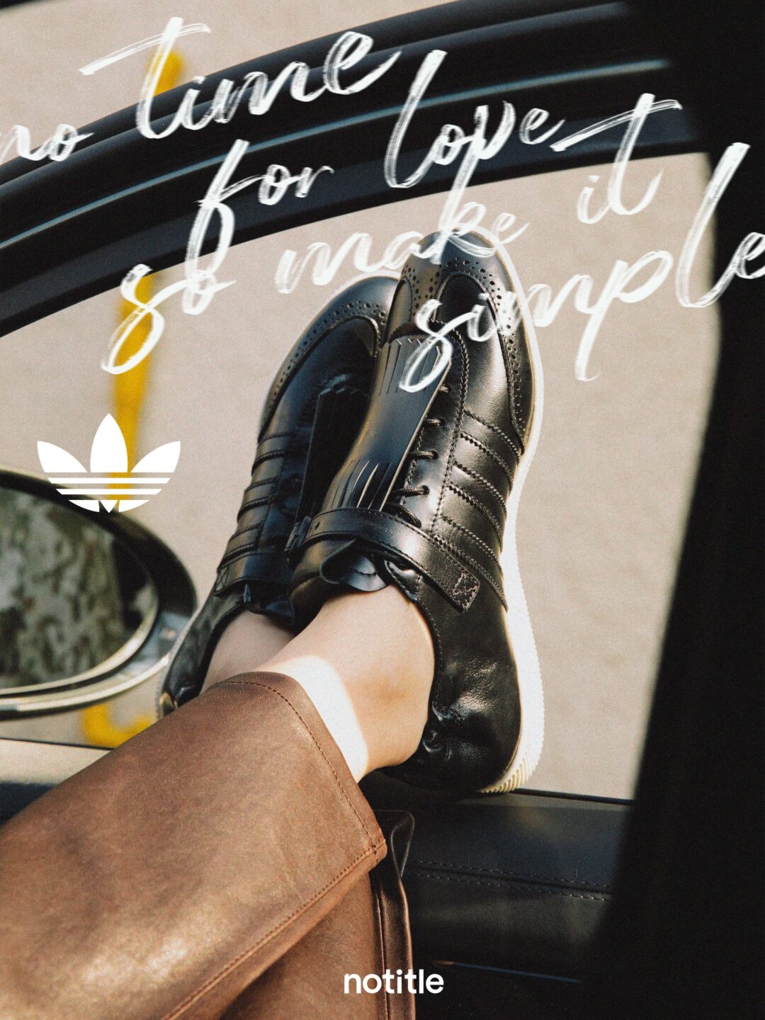 【近日発売】NOTITLE × adidas Originals 2026 SS Changle “Love in Simplicity” (ノータイトル アディダス オリジナルス チャングル)