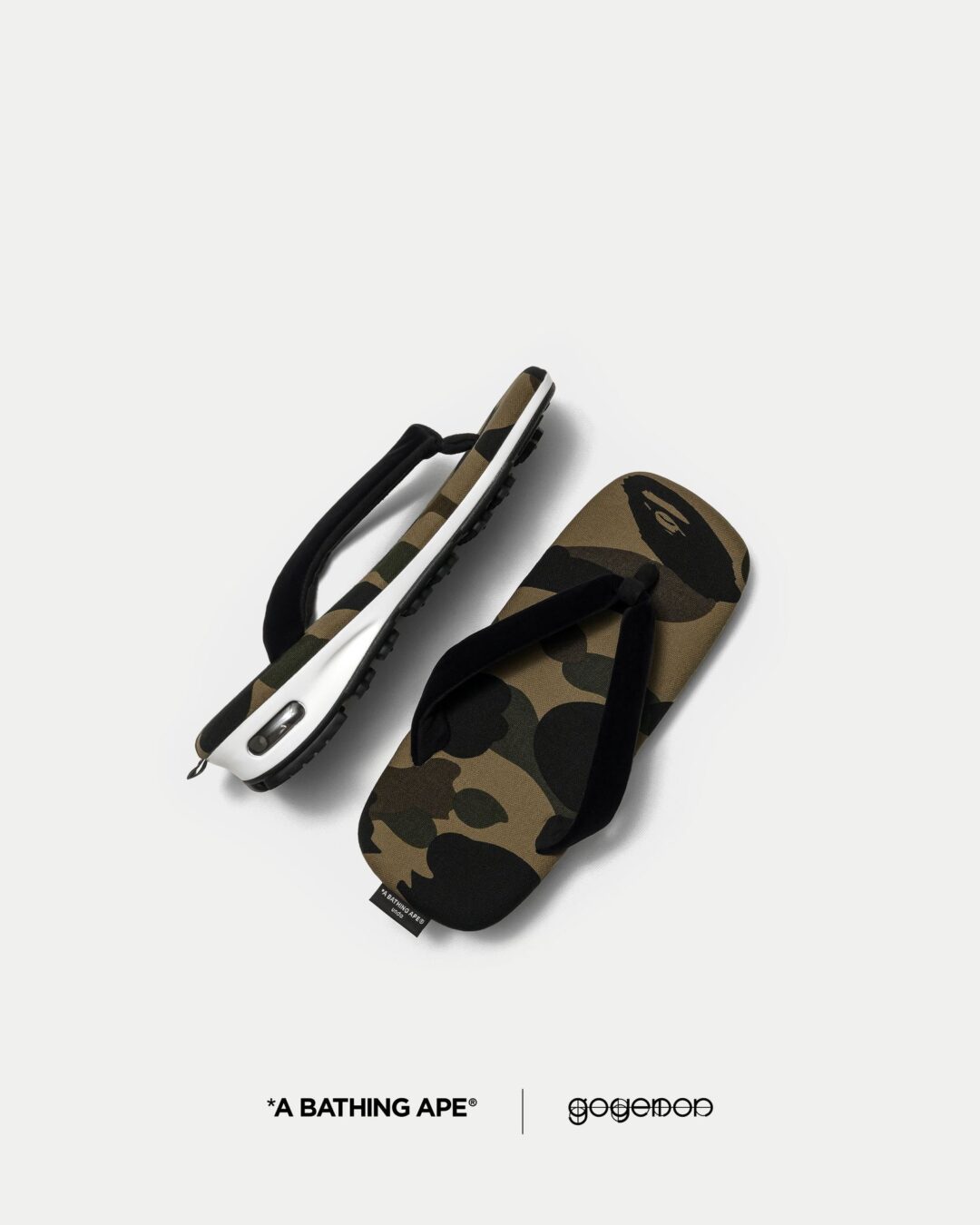 雪駄+スニーカー「unda-雲駄-」× A BATHING APE「1ST CAMO UNDA」が2026年 3/28 発売 (ア ベイシング エイプ ゴエモン)