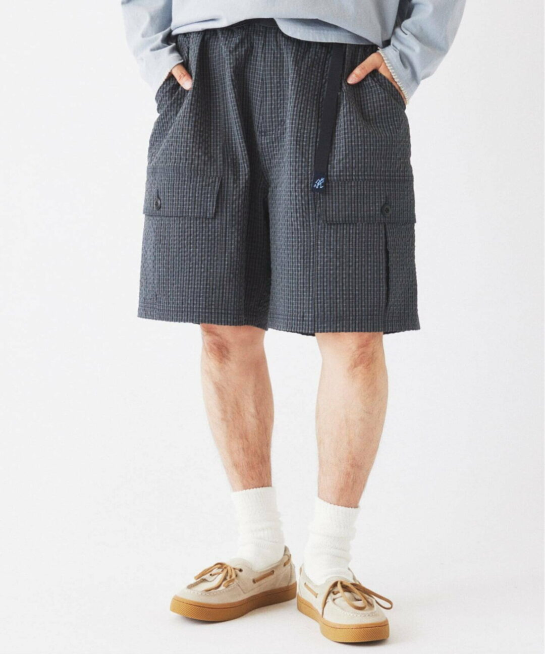 JOURNAL STANDARD relume × Gramicci 2026 SS 別注 “サッカー チェック ショーツ”が5月上旬 発売 (ジャーナルスタンダード グラミチ)