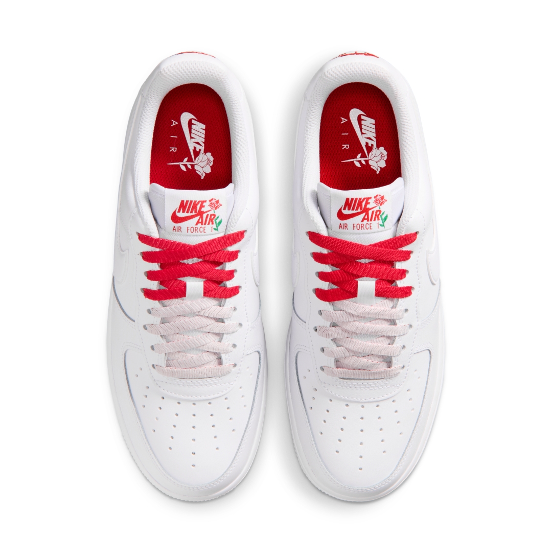【2026年 3/13 発売予定】NIKE AIR FORCE 1 LOW SE “Rose/White/Sport Red” (ナイキ エア フォース 1 ロー “ローズ 薔薇/ホワイト/レッド”) [IF0498-100]