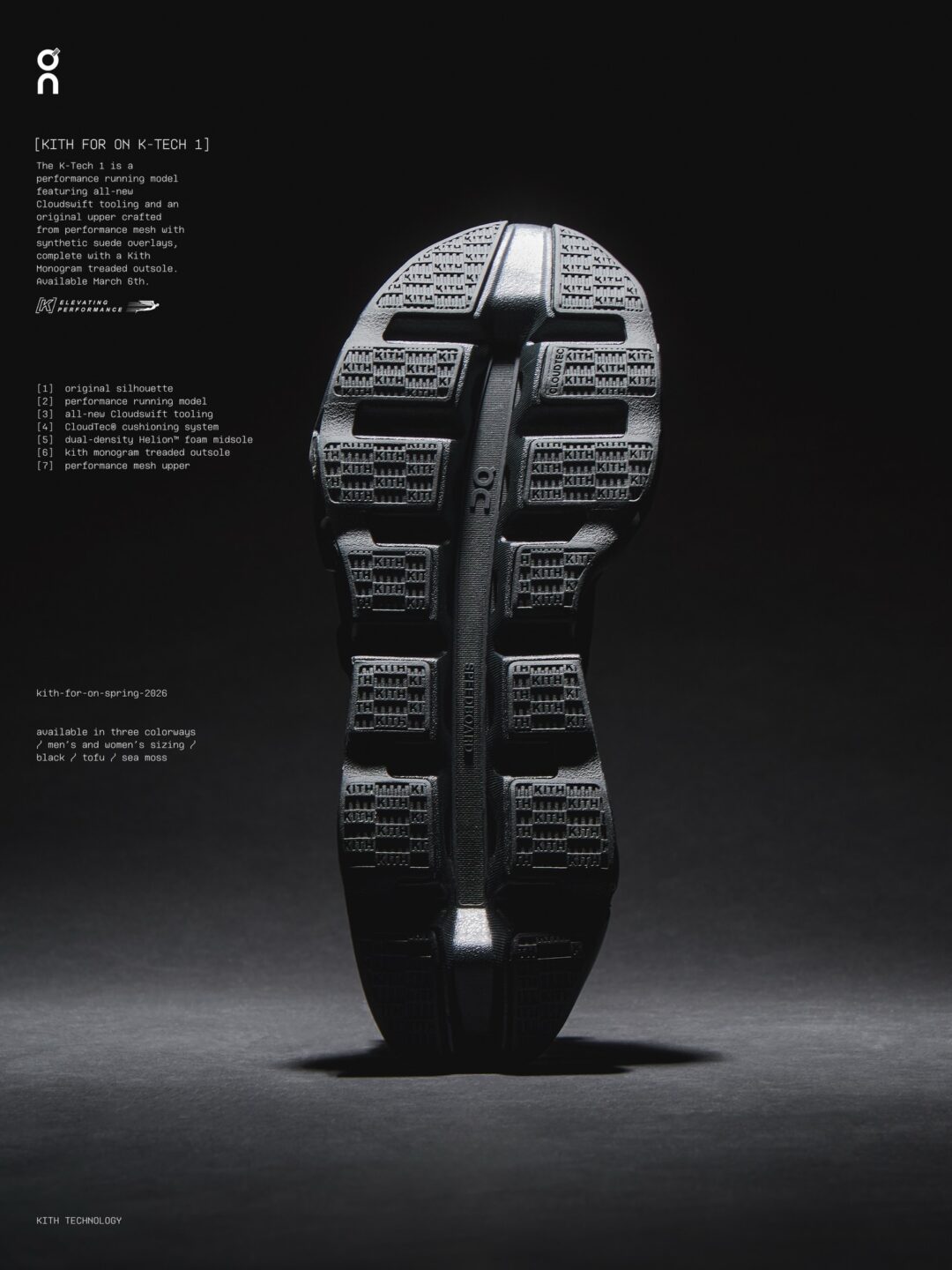 Kith for On Spring 2026 “The Only Way to Travel”が3/6 発売 (キス オン)