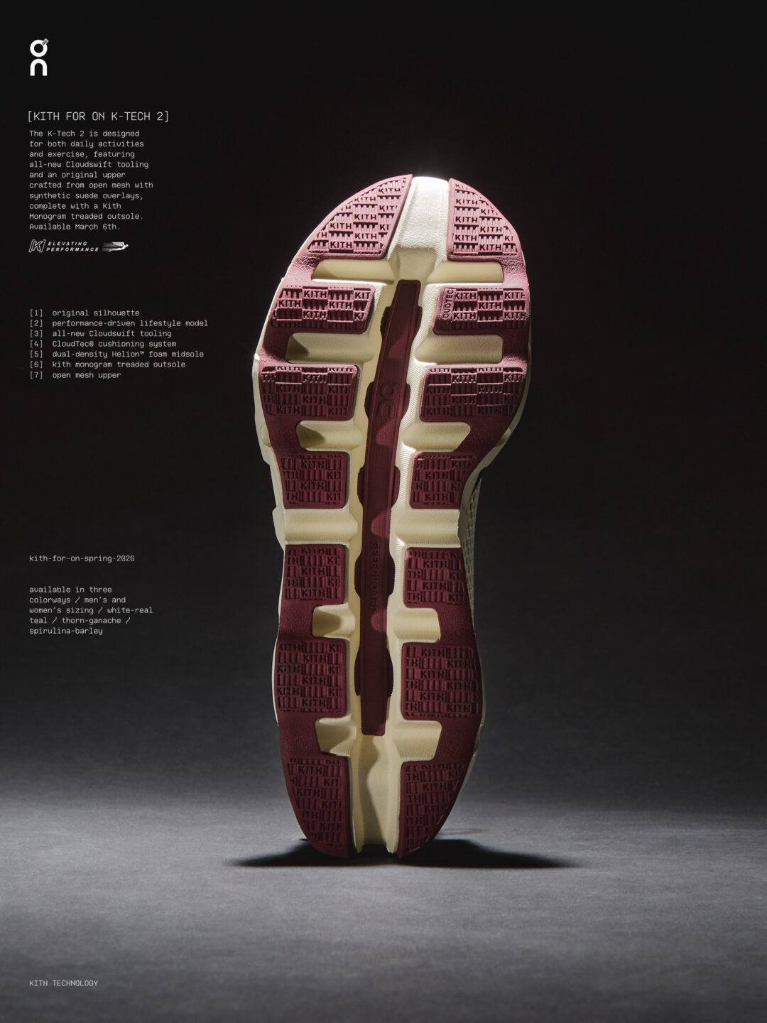 Kith for On Spring 2026 “The Only Way to Travel”が3/6 発売 (キス オン)