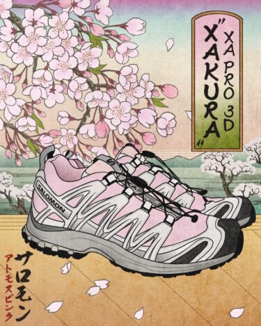 【近日発売】atmos pink × Salomon XA PRO 3D “XAKURA” (サロモン "サクラ 桜")