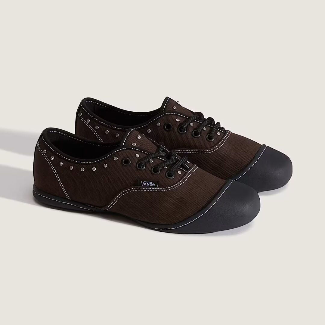 【2026年 4/1 発売】VANS PREMIUM AUTHENTIC PRIMA "RHINESTONE BLACK" (バンズ プレミアム オーセンティック プリマ “ラインストーンブラック”) [VN000EDXBLK]