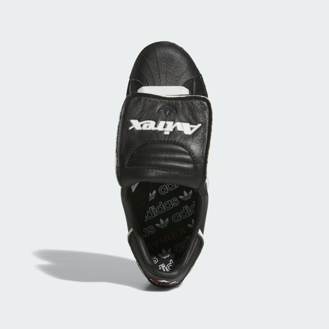 【2026年 3/21 発売】AVIREX × adidas Originals SUPERSTAR 82 “Core Black/Cloud White” (アヴィレックス アディダス オリジナルス スーパースター) [KJ3005]