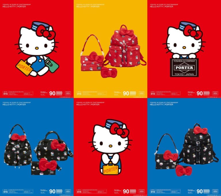 PORTER × HELLO KITTY 創業90周年記念コラボが2026年 3/28 発売