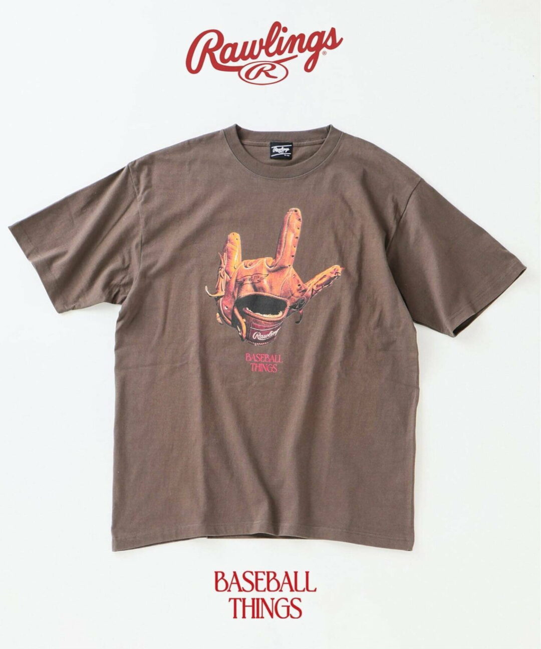 JOURNAL STANDARD relume × Rawlings 2026年 SS 別注 “XPG3 グローブアート プリントTシャツ”が4月中旬 発売 (ジャーナルスタンダード ローリングス)