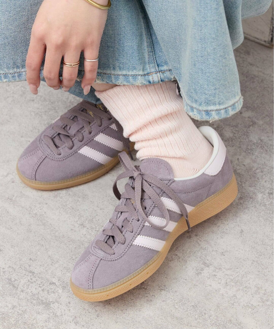 【2026年 3月下旬 発売】JOURNAL STANDARD relume × adidas Originals W MUENCHEN (ジャーナルスタンダード アディダス オリジナルス ミュンヘン) [IH4222/IH4223]